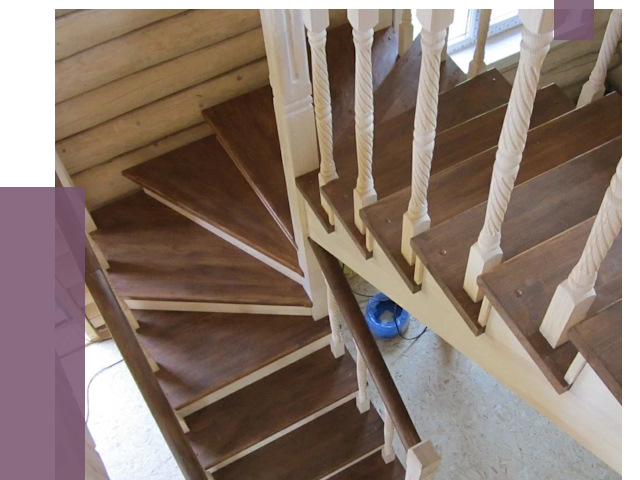 Реставрация деревянных лестниц в Ревде от 4443 руб.