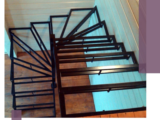 Изготовление металлических лестниц любой сложности в Ревде