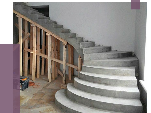 Изготовление бетонных лестниц под ключ в Ревде от 20629 руб. | ПРОЛЁТ-Рвд