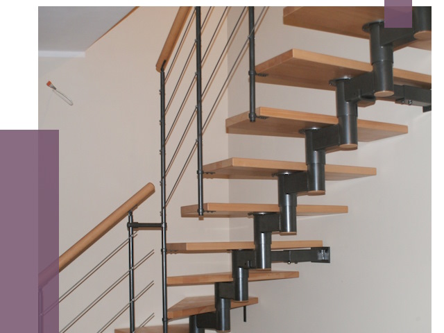 Изготовление модульных лестниц в Ревде от 11901 руб. 