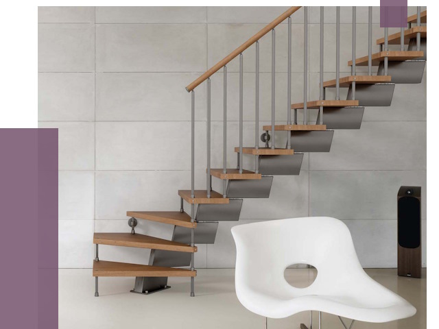 Монтаж модульных лестниц в Ревде от 6559 руб. 