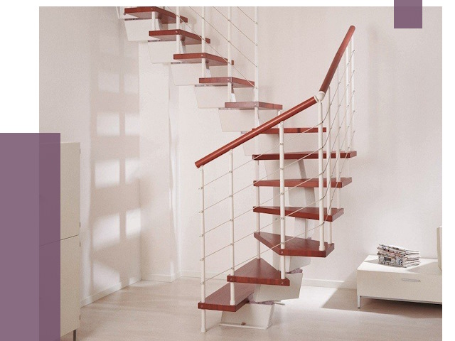 Изготовление лестниц на больцах в Ревде от 10050 руб. | ПРОЛЁТ-Рвд