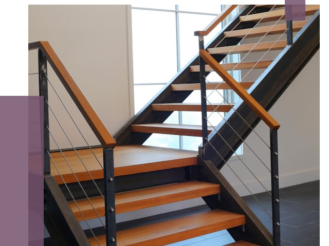 Изготовление лестниц на металлокаркасе в Ревде от 19571 руб. | ПРОЛЁТ-Рвд