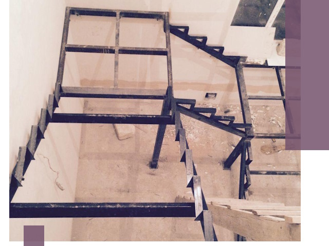 Монтаж лестниц на металлокаркасе в Ревде быстро и качественно