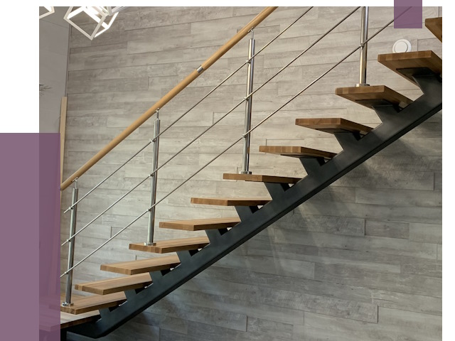 Изготовление лестниц на монокосоуре в Ревде от 78814 руб. 