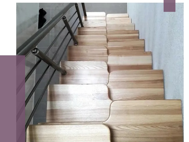 Лестницы гусиный шаг в Ревде от 13488 руб. под ключ | ПРОЛЁТ-Рвд