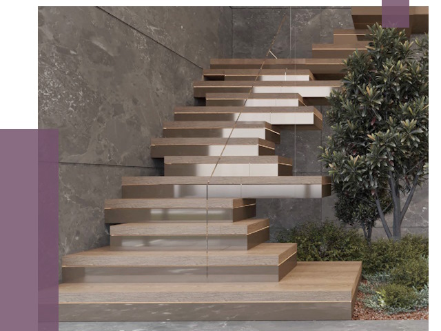 Современные лестницы в Ревде от 14282 руб. | ПРОЛЁТ-Рвд