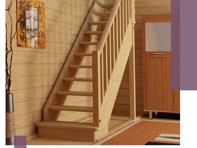 Лестницы эконом класса под ключ в Ревде — недорого и быстро