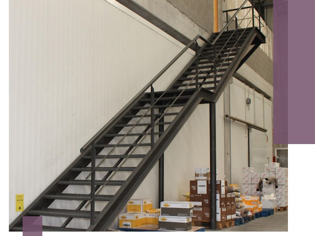 Лестницы для производства в Ревде — изготовление и монтаж