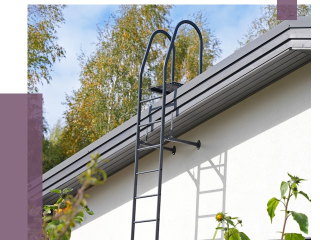 Лестницы на крышу в Ревде от 19783 руб. — монтаж и монтаж ПРОЛЁТ-Рвд