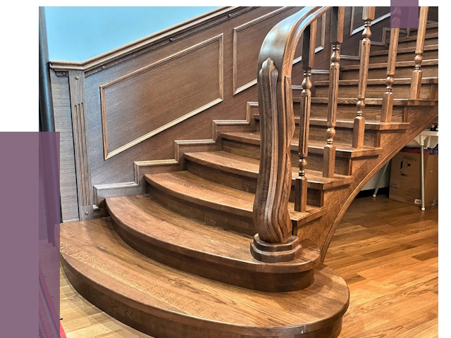 Дубовые лестницы под ключ в Ревде от 182488 руб. — ПРОЛЁТ-Рвд