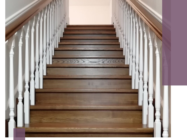 Лестницы из ясеня на заказ в Ревде — изготовление и монтаж