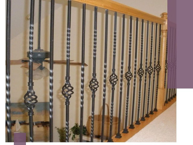 Изготовление и монтаж кованных перил в Ревде под ключ