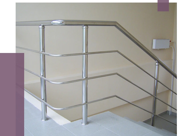 Алюминиевые перила в Ревде от 6559 руб. под ключ | ПРОЛЁТ-Рвд