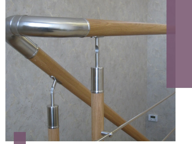 Комбинированные перила на заказ в Ревде — монтаж и производство