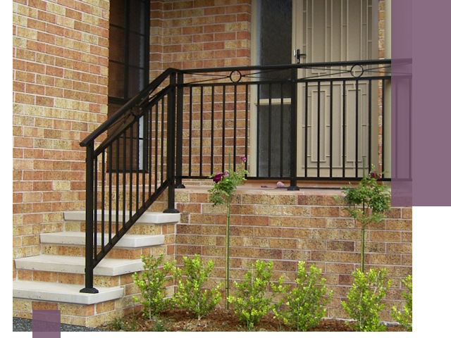 Уличные перила из металла под ключ в Ревде