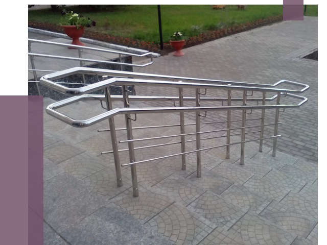 Перила для инвалидов в Ревде от 7850 руб. под ключ | ПРОЛЁТ-Рвд