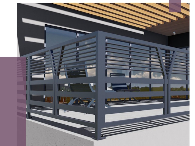 Изготовление балконных ограждений в Ревде от 11108 руб. | ПРОЛЁТ-Рвд