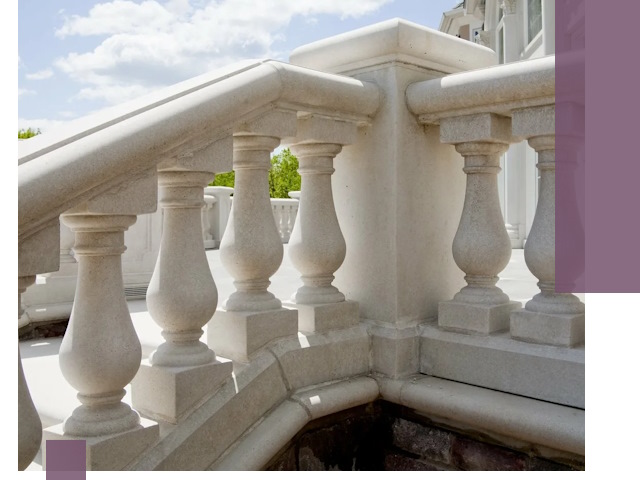 Балюстрады из металла и камня под ключ в Ревде