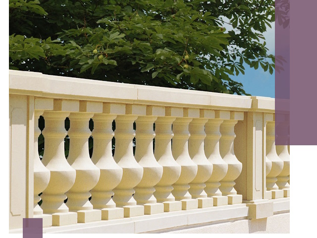 Установка балюстрады в Ревде: изготовление и монтаж под ключ