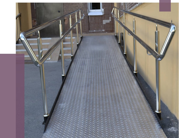 Пандусы в Ревде от 12695 руб. — установка для инвалидов | ПРОЛЁТ-Рвд