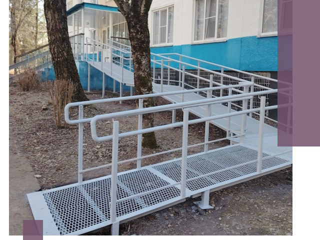 Пандусы под ключ в Ревде: изготовление, монтаж и демонтаж