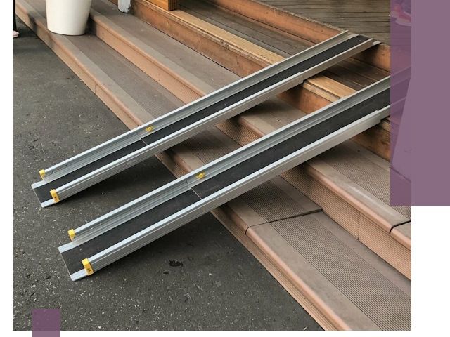 Телескопические пандусы под ключ в Ревде — изготовление и монтаж