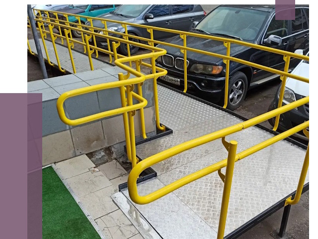 Стационарные пандусы в Ревде от 12695 руб. | ПРОЛЁТ-Рвд