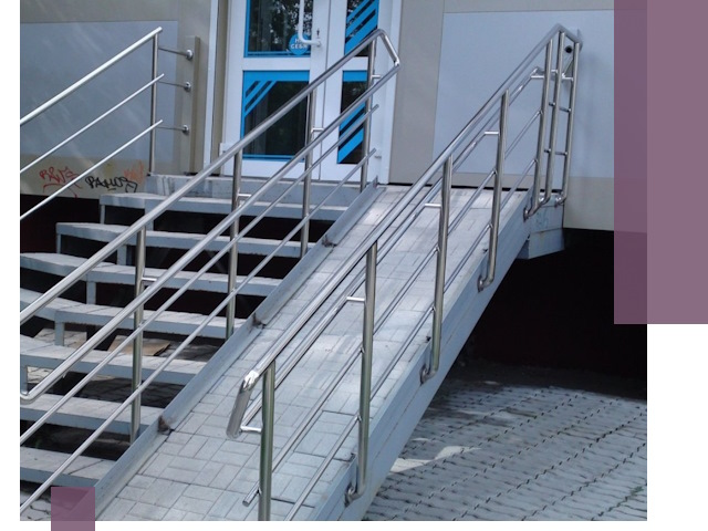 Пандус на крыльцо под ключ в Ревде: монтаж и изготовление