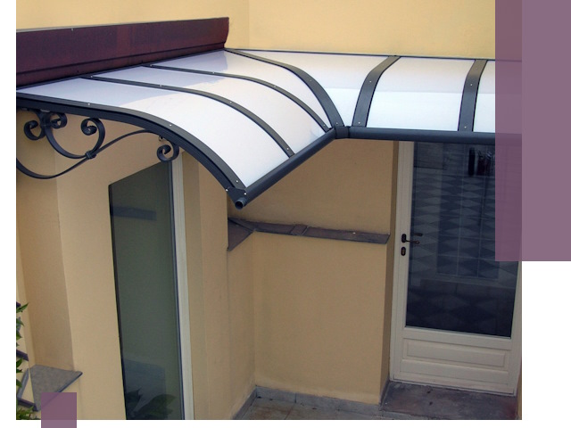 Монтаж козырьков любой сложности в Ревде под ключ