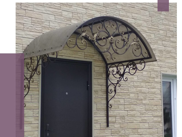 Ремонт козырьков в Ревде от 7670 руб.  | ПРОЛЁТ-Рвд