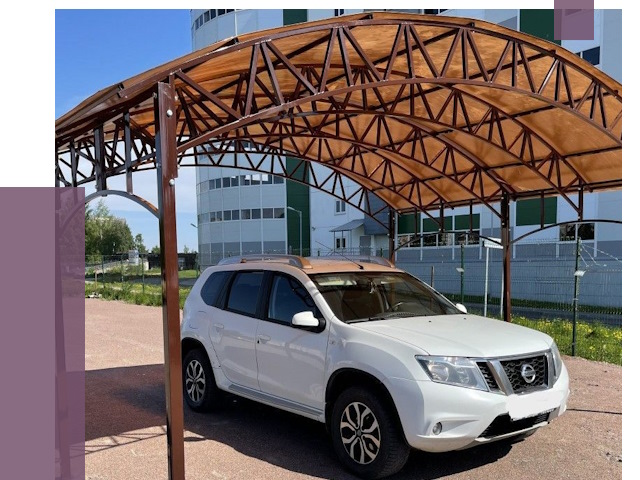 Недорогие навесы в Ревде от 44432 руб. | ПРОЛЁТ-Рвд