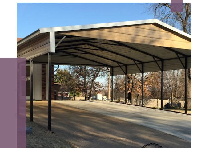 Двускатные навесы в Ревде от 8305 руб. | ПРОЛЁТ-Рвд