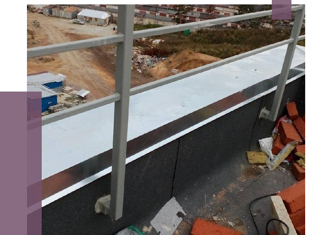 Монтаж парапетов в Ревде от 4443 руб.  | ПРОЛЁТ-Рвд