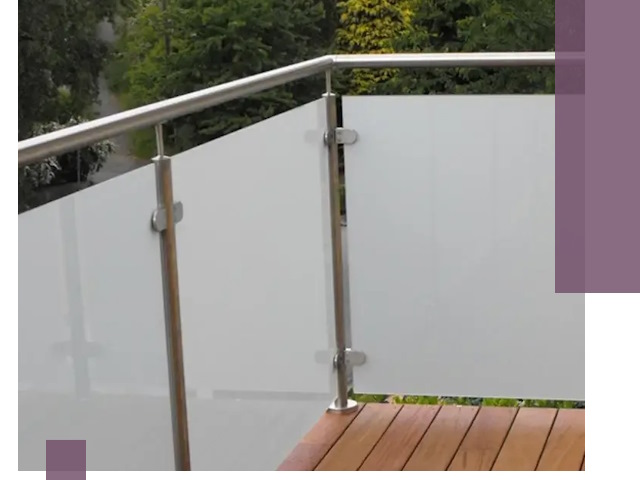 Алюминиевые парапеты для балконов и террас в Ревде