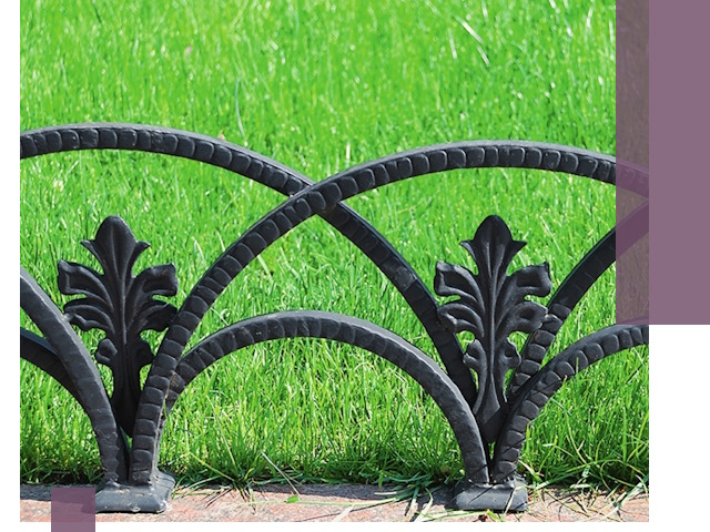 Декоративные металлические бордюры под ключ в Ревде