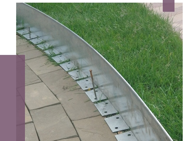 Металлические бордюры для тротуаров в Ревде от 8992 руб.