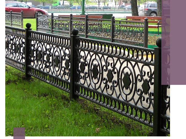 Секционные газонные ограждения под ключ в Ревде