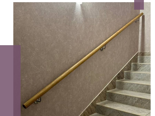 Пристенные поручни в Ревде под ключ от 4073 руб. 