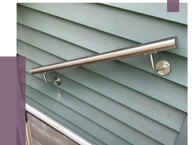 Поручни из нержавеющей стали в Ревде от 7934 руб.  | ПРОЛЁТ-Рвд