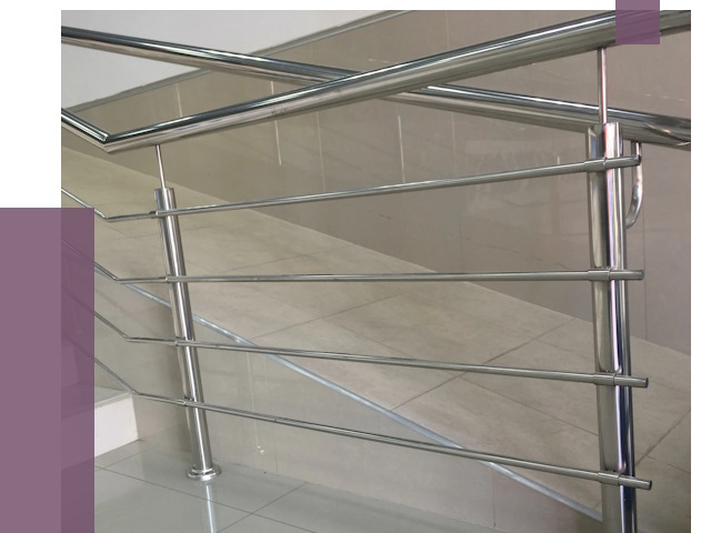 Изготовление поручней из нержавеющей стали в Ревде